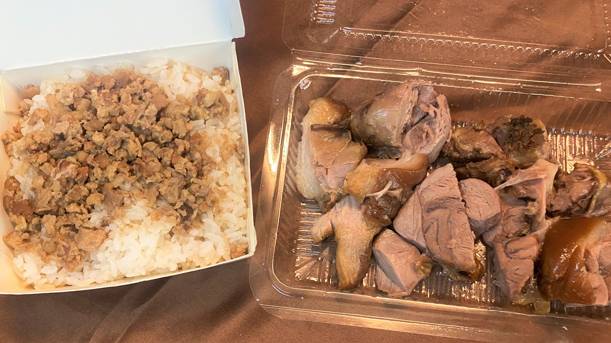 台南虎哥豬腳食堂｜大塊厚實肉質美味｜不加醬料也非常美味｜平價高CP美食食堂
